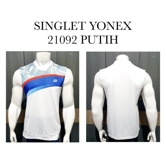 BAJU SINGLET BADMINTON BULUTANGKIS YONEX 21092 S IMPORT