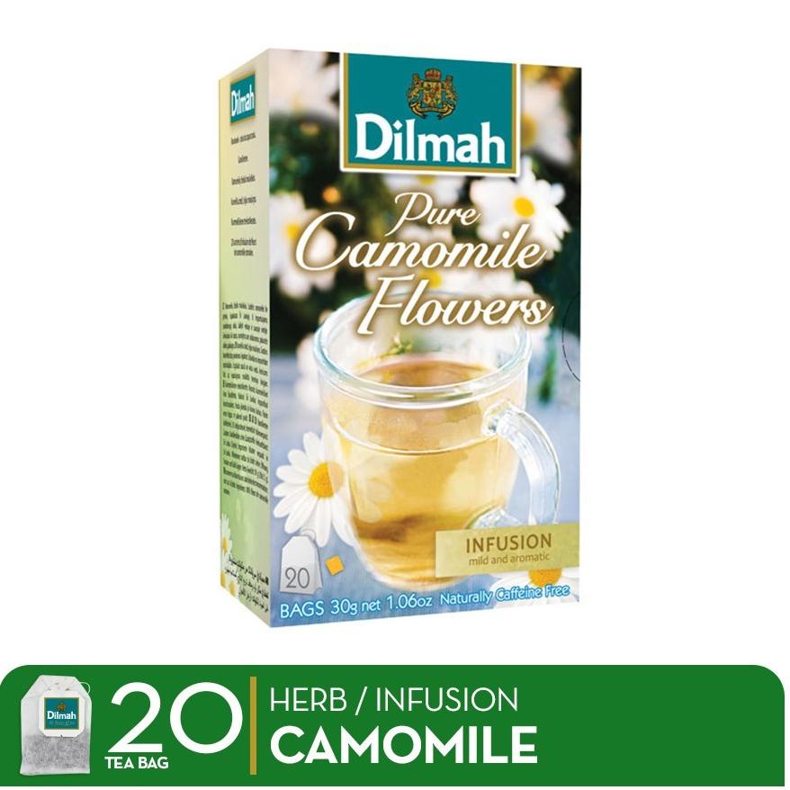 

Jangan Sampai Kehabisan!!!❄️ DILMAH Pure Camomile Flowers 20 bags / Teh Dilmah Chamomile Flower