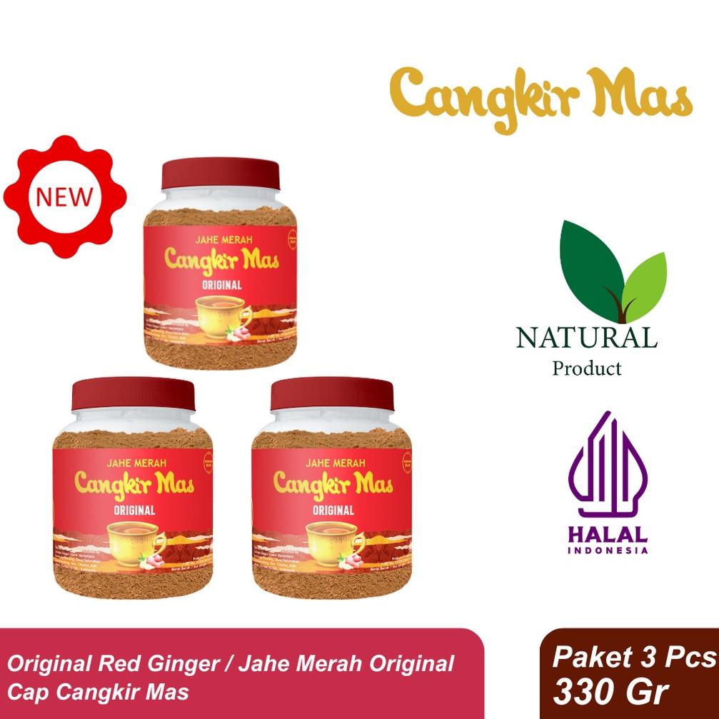 

STAR Cangkir Mas Jahe Merah Original 330 Gram Paket isi 3