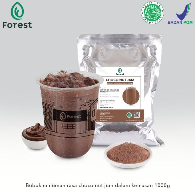 

【Penjualan Terbaik】✅COD Bubuk Minuman Coklat Rasa NUTELLA Powder 1000g - FOREST Bubble Drink