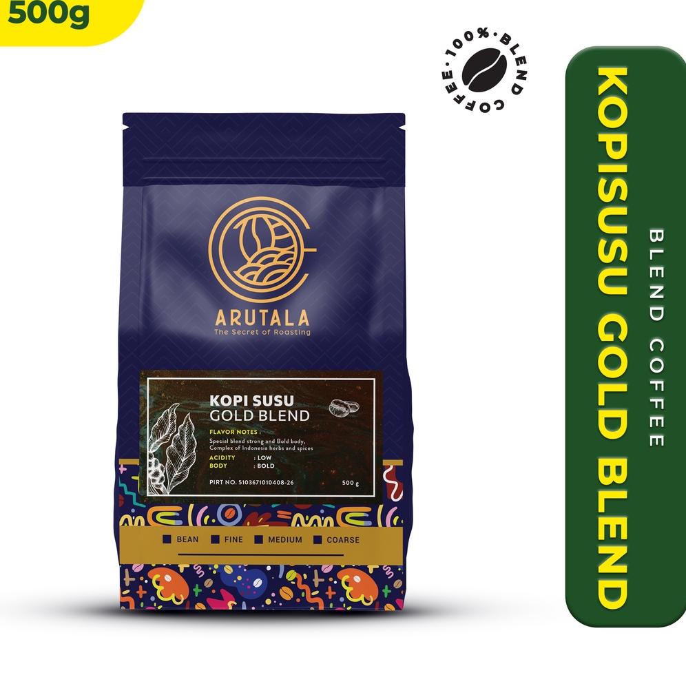 

Dijamin Ori>/ ARUTALA Kopi Susu Gold Blend 500 gram