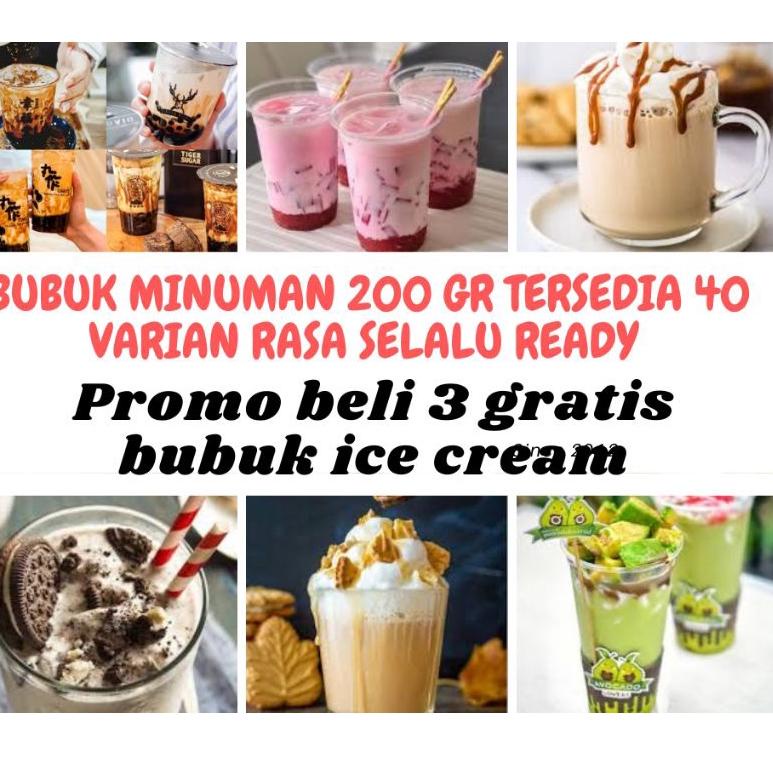 

Free Ongkir/ bubuk minuman kekinian es buah aneka rasa viral 200 gr / bubuk minuman es buah segar es boba es campur es doger es goyobot es viral es permen karet es boba es nyoklat es gayung es aquarium es kaca es kobok es lemon tea es mambo es thai tea