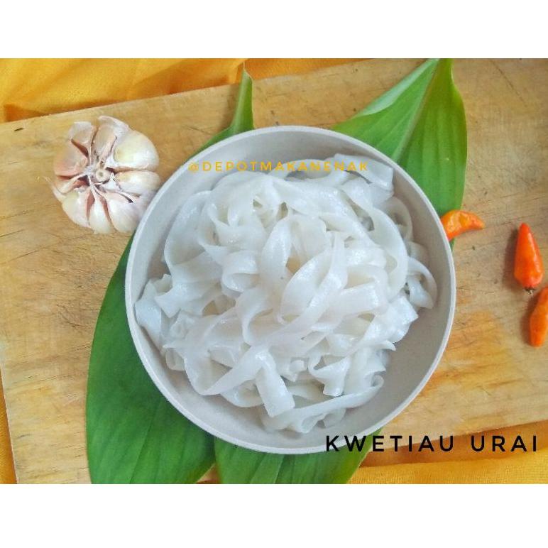

⚡TOK SIAP 【COD Kwetiau Urai Siap Masak Makan Enak (Kwetiau Mentah) 500 gram