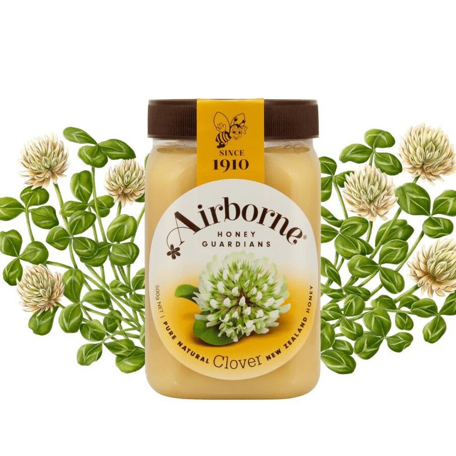 

(Terbaik) Madu Airborne Clover Honey 500 gram New Zealand Import Kesehatan