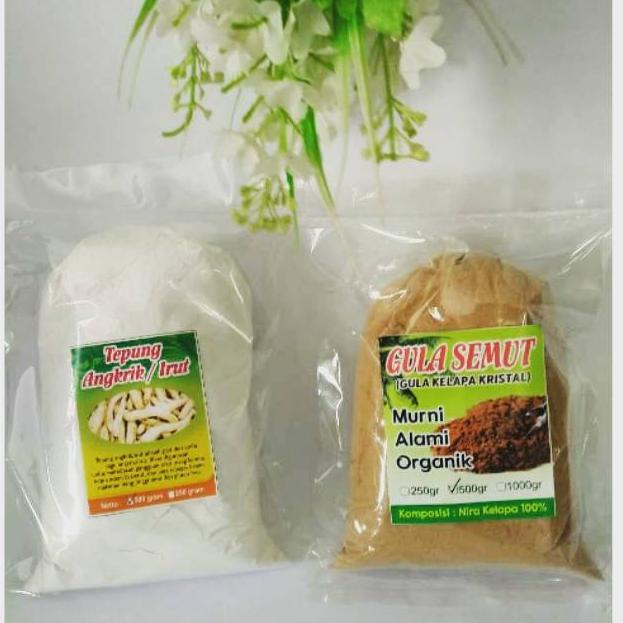

Di⚡kon !! Paket Nyaman Asam Lambung ( Pati Garut / Angkrik / Irut / Arrowroot Powder dan Gula Semut / Gula Kelapa Kristal)