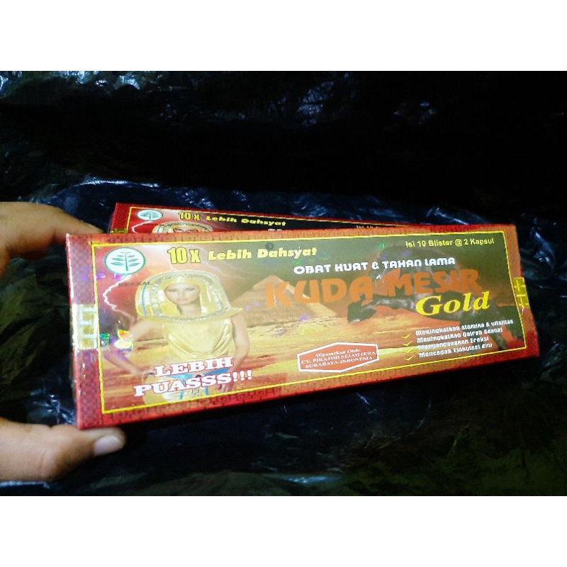 Kuda Mesir Gold Kapsul Asli