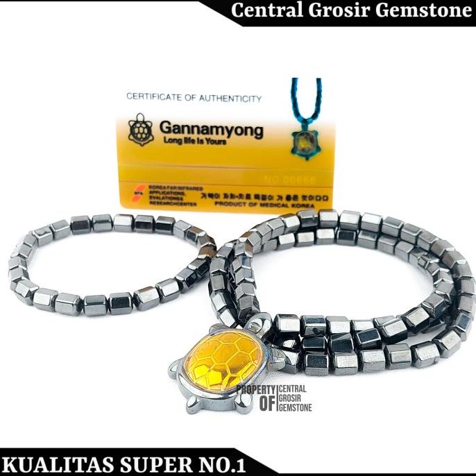 Promo Set Kalung Gelang Terapi Kesehatan Bio Energy Gannamyong