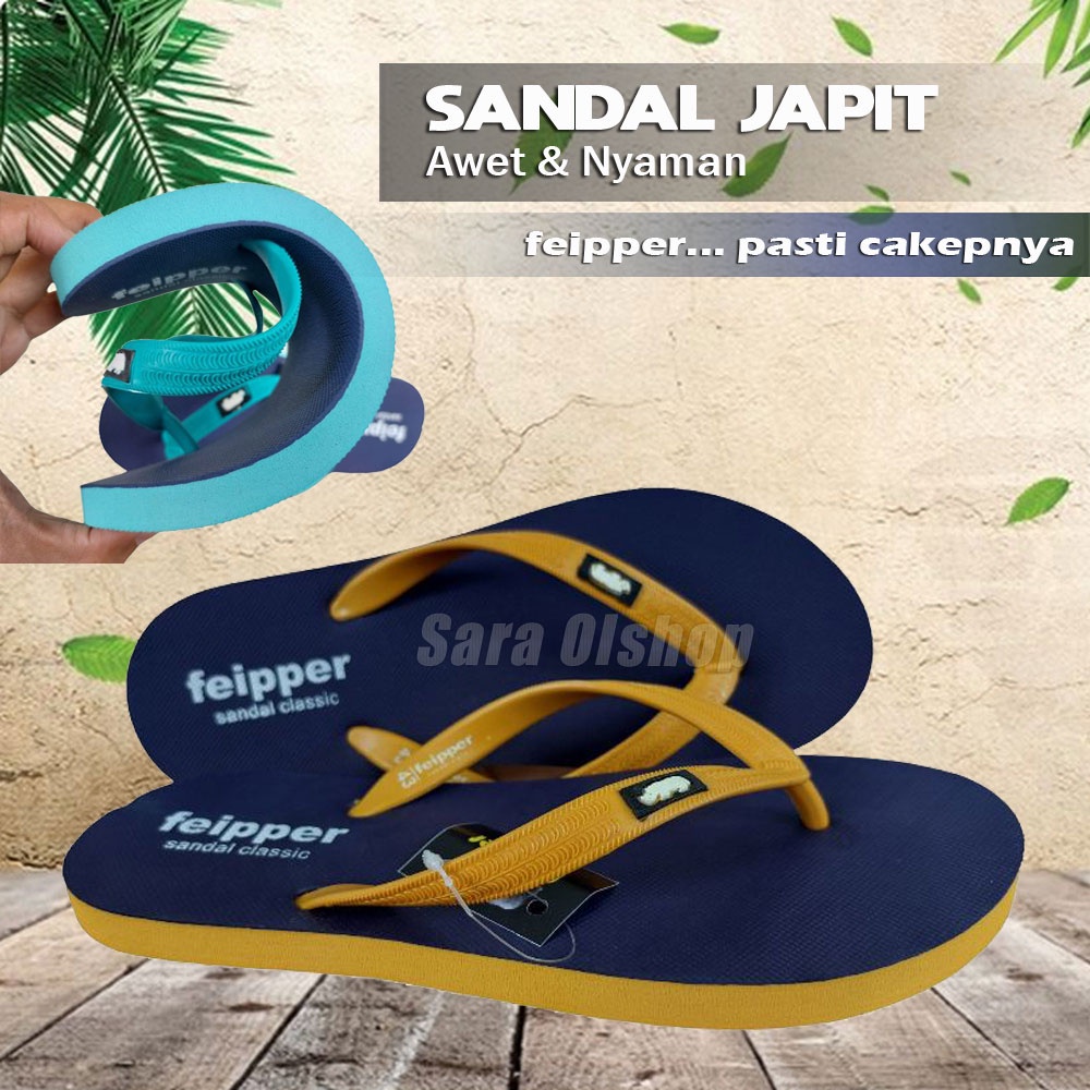 TERMURAH Sandal jepit Unisex pria wanita sendal jepit Premium fiepper bukan fipper/swallow