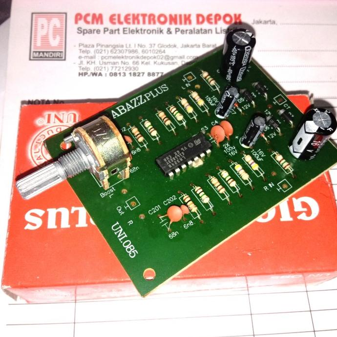 KIT GigaBazz plus Regulator UNI.085 GIGABASS KIT pcmelektrob9090 dijamin