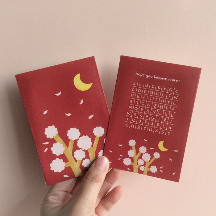 

Sakura Money Envelope / Angpao / Amplop Uang / Amplop Lebaran - Merah