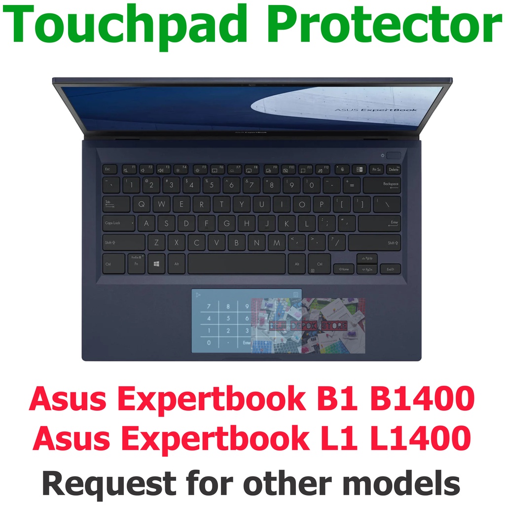 Touchpad Trackpad Protector Asus Expertbook B1 B1400 L1 L1400