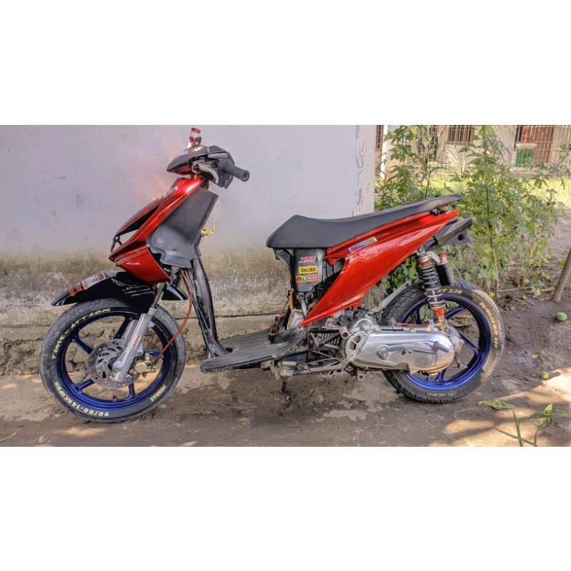 Jok beat karbu modif roadrace - jok beat karbu