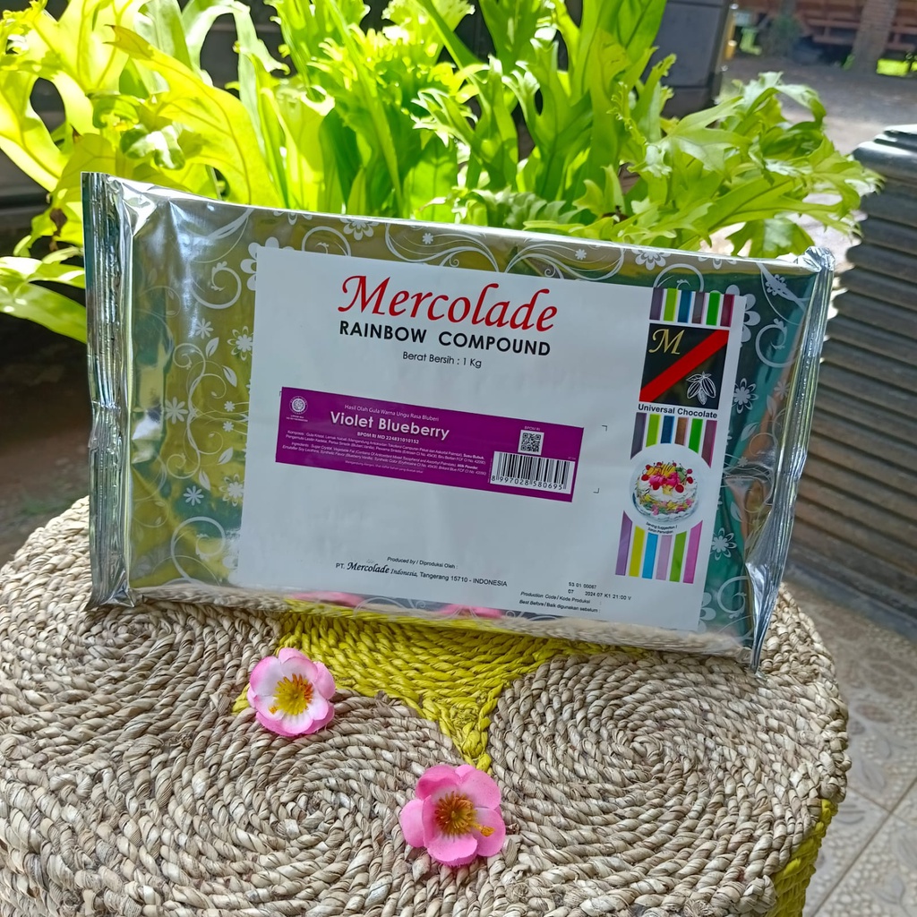 

Mercolade Rainbow Compound / Violet 1kg / Perpack Berkualitas