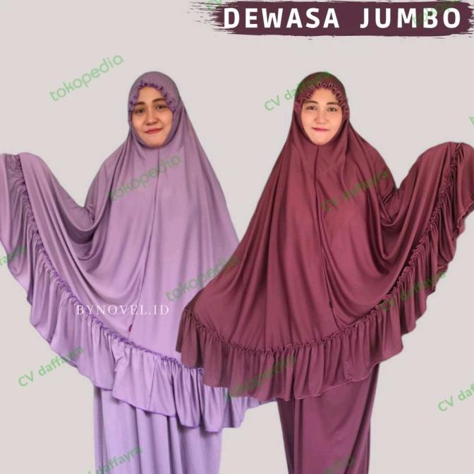 MUKENA DEWASA JUMBO MUKENA MURAH Mukena JERSEY