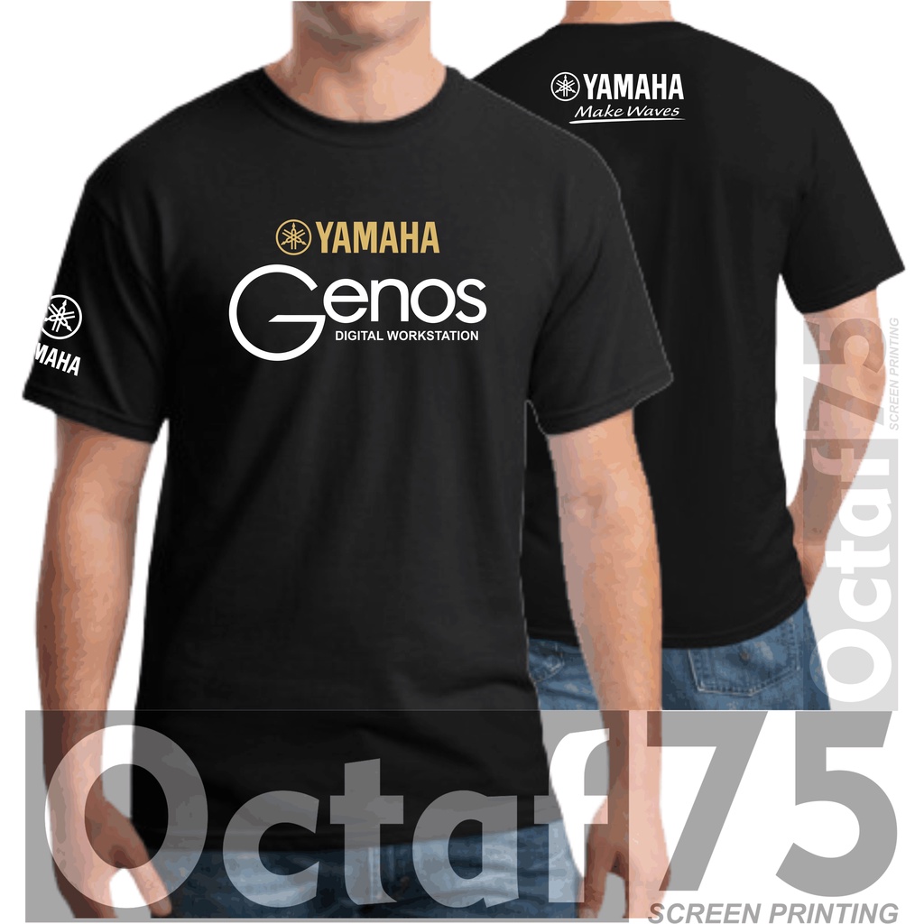 KAOSBAJU YAMAHA KEYBOARD GENOS SERIES. PAKAIAN KEYBOARDIST/ PLAYER KEYBOARD