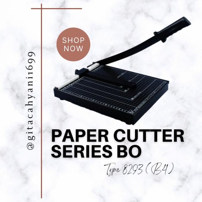 

PEMOTONG KERTAS / PAPER CUTTER TYPE 8293 (B4) BRIGHT OFFICE JUAL