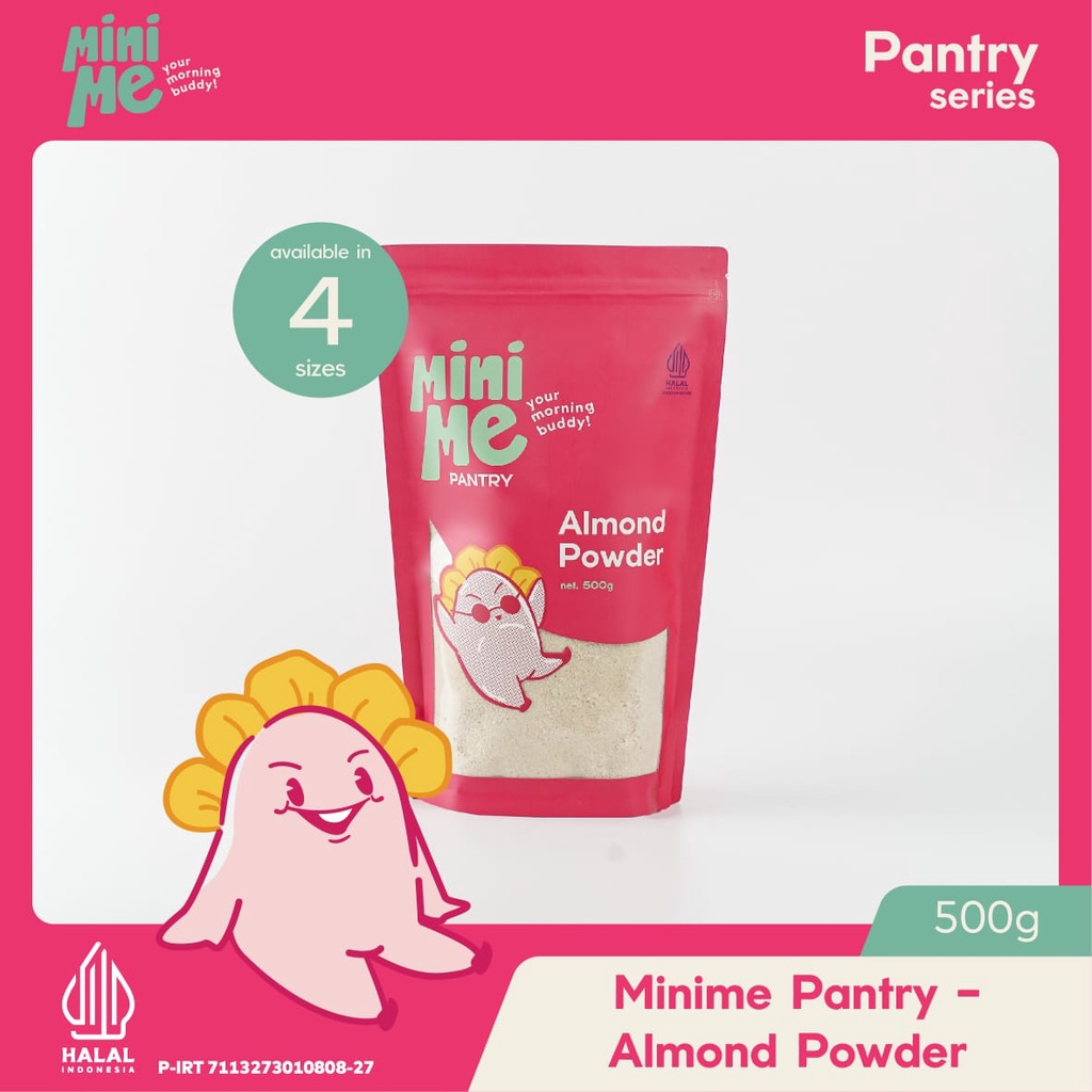 

MINIME Pantry - Almond Powder 500gr - Bubuk Almond ( Raw - Mentah )