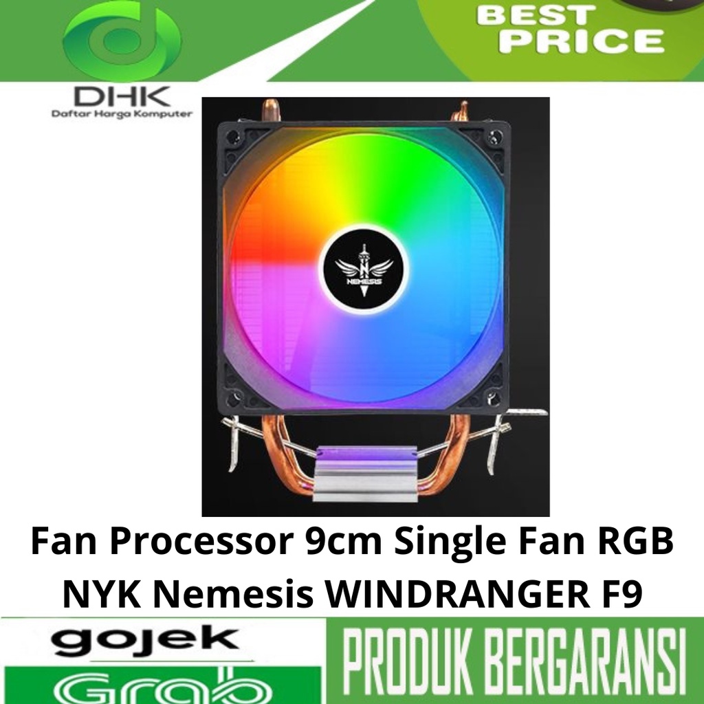 Fan Processor 9cm Single Fan RGB NYK Nemesis WINDRANGER F9