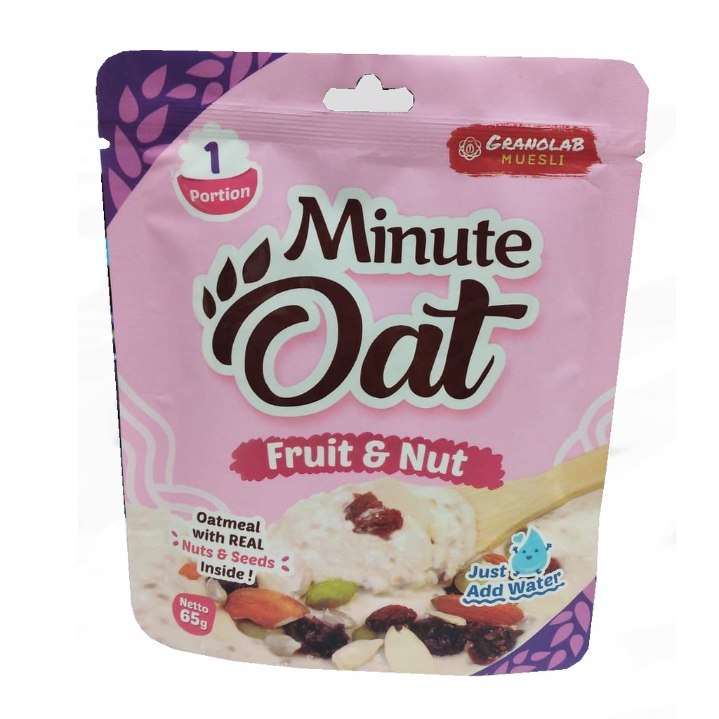 

MINUTE OAT FRUIT & NUT 65g