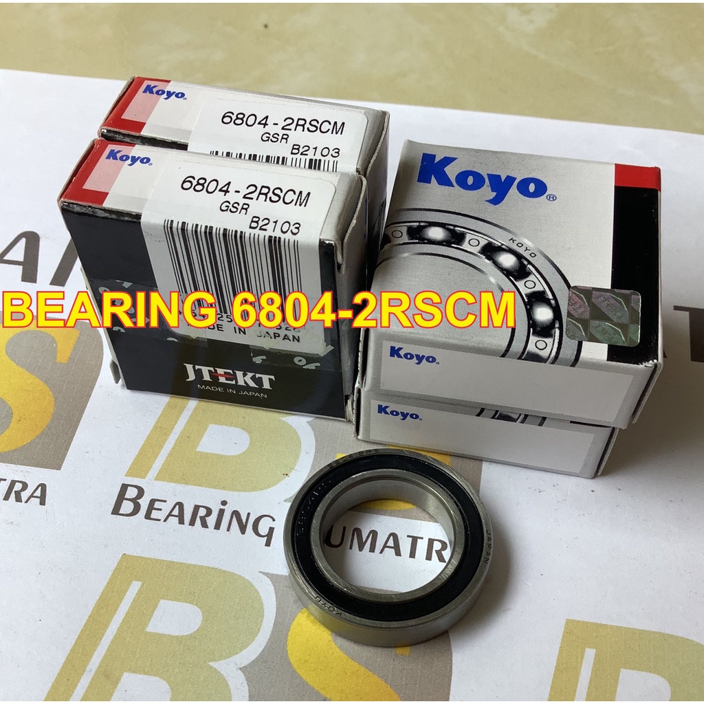 KOYO Bearing 6804 2RSCM Bering Klaher Laher 68042rs freehub