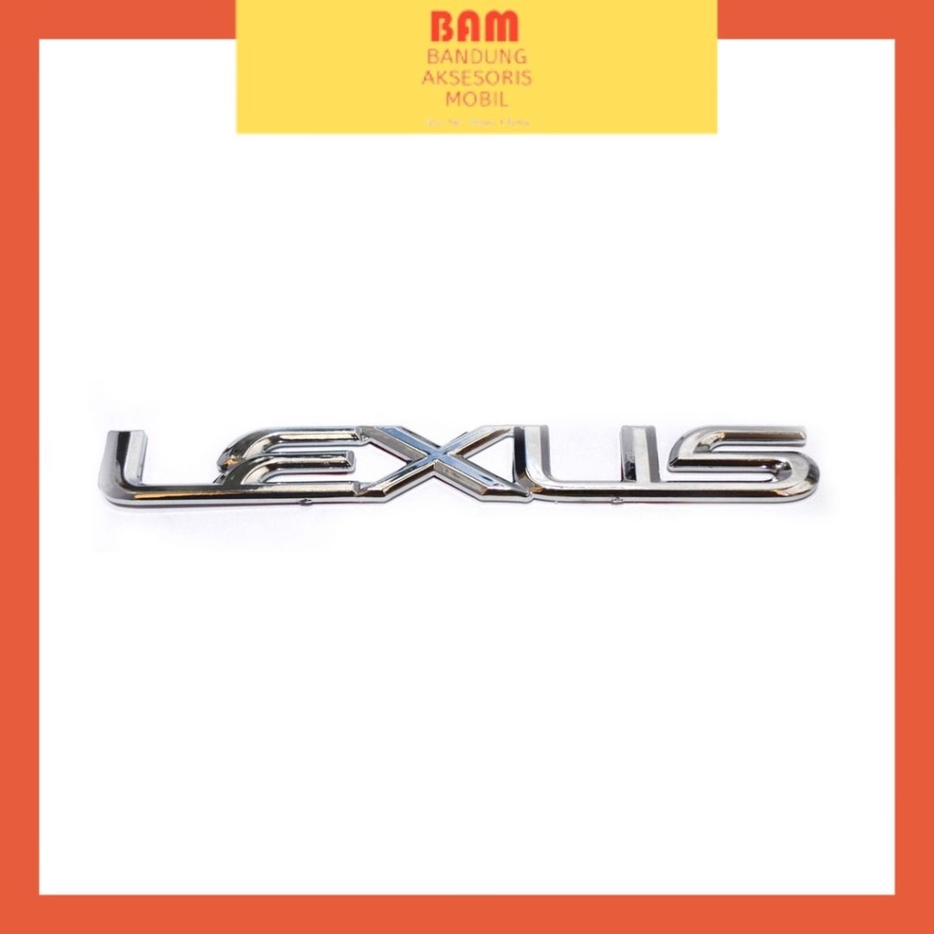Emblem Tulisan Mobil Lexus