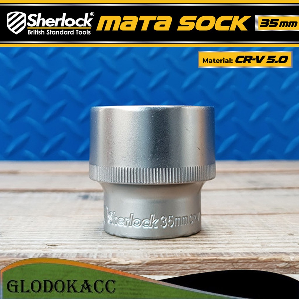 Kunci Shock 31 mm 6 PT / Sherlock Mata Sok/Sock 1/2 inch