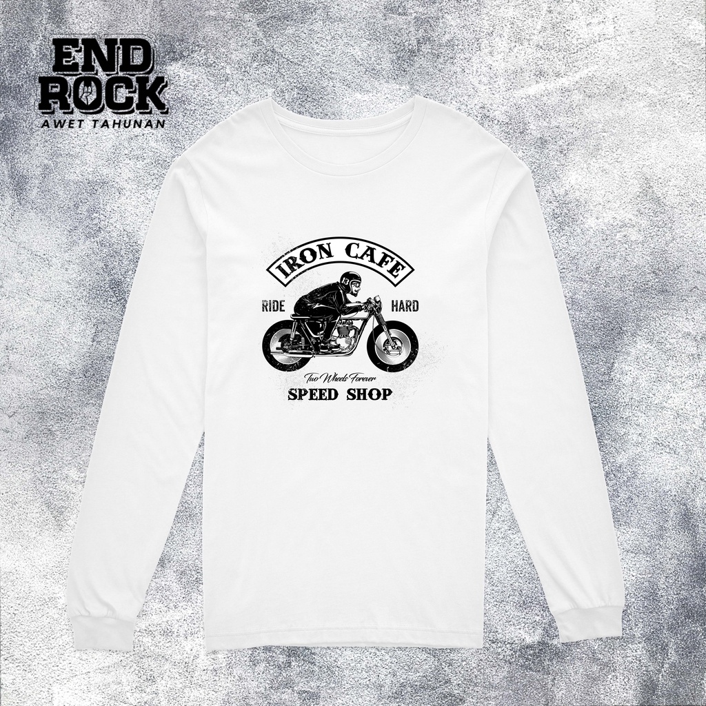 Kaos Lengan panjang kaos Longsleeve Tema RIDE HARD DTFS121