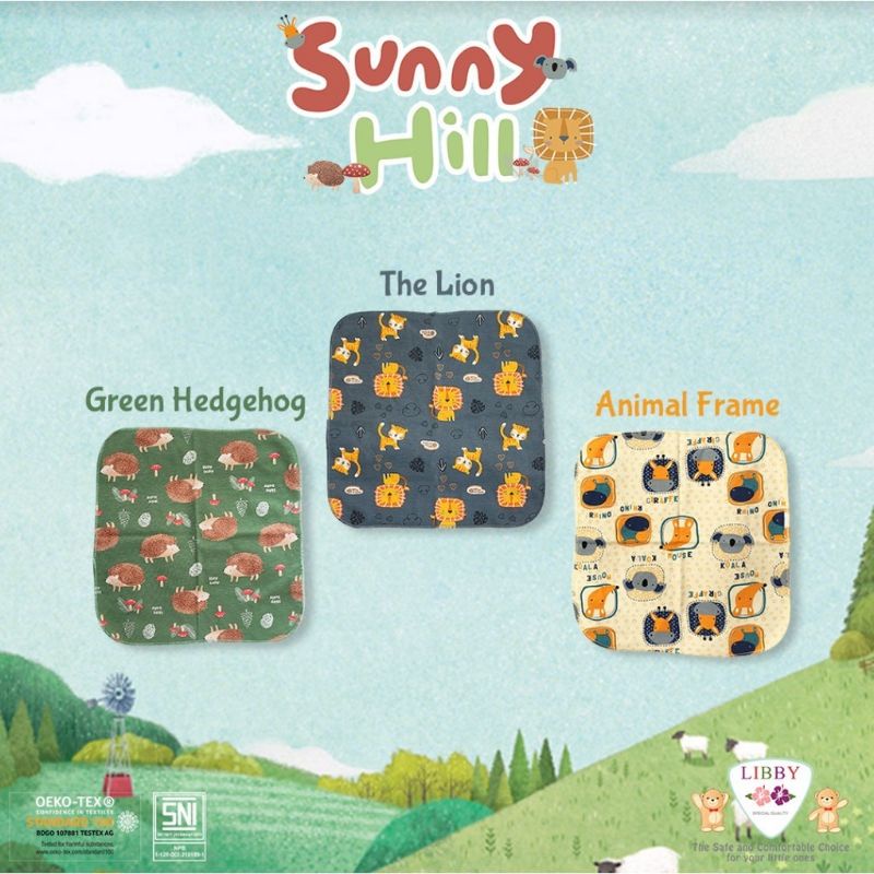LIBBY Saputangan Motif Isi 6pc (Tersedia Varian Motif)