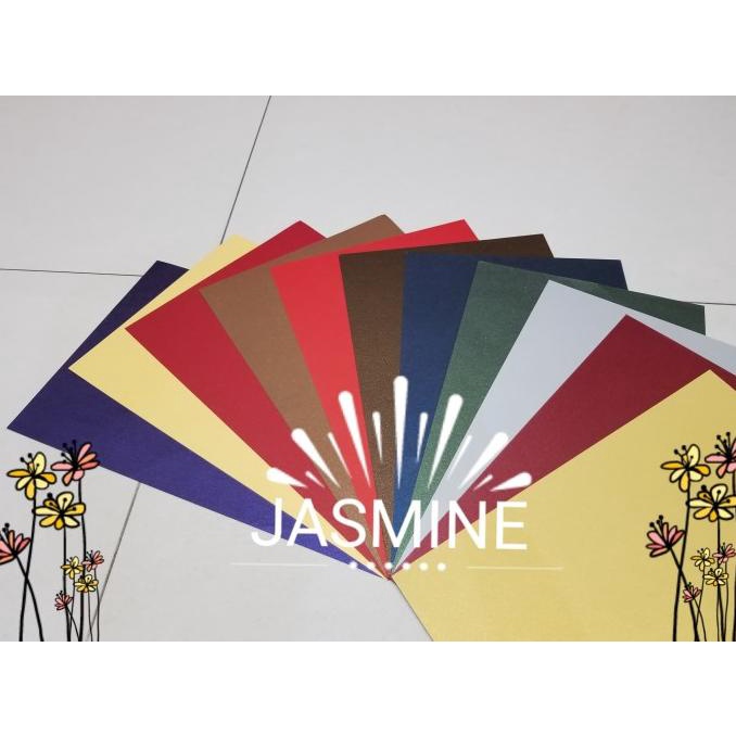 @=@=@=@=] Kertas Jasmine " Dark Colour "210gsm ukuran PLANO 79X109cm