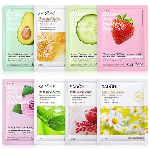 SADOER Sheet Mask Plant Series Masker Wajah