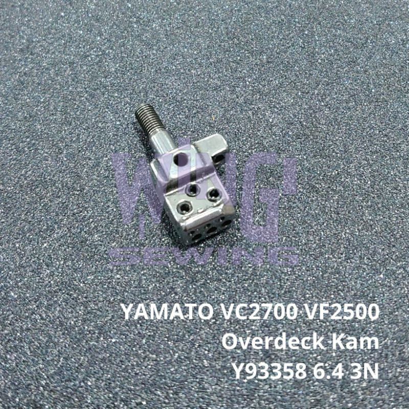 Y93358 YAMATO VC2700 6.4 MM 3 AJRUM KEPALA JARUM MESIN JAHIT OVERDECK