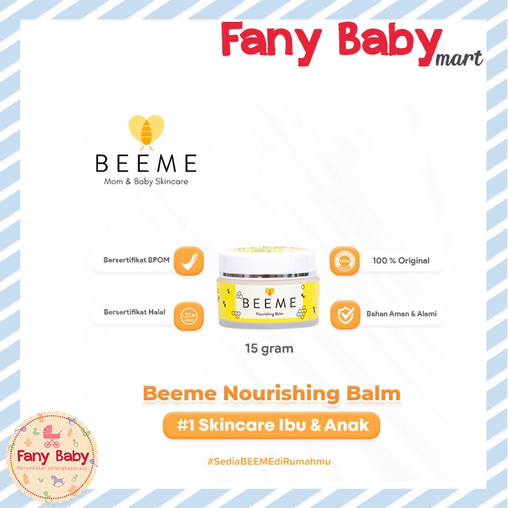 BEEME NOURISHING BALM 15GR