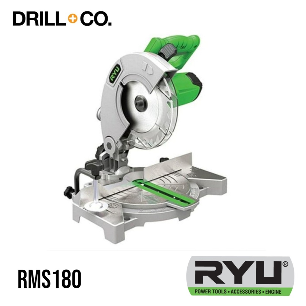 RYU Mesin Potong Alumunium Kayu Miter Saw 7 inch RMS180