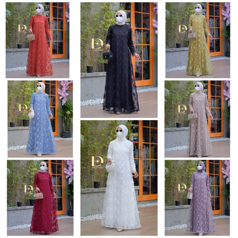 Gamis Dress Terbaru Fahira by D'lovera