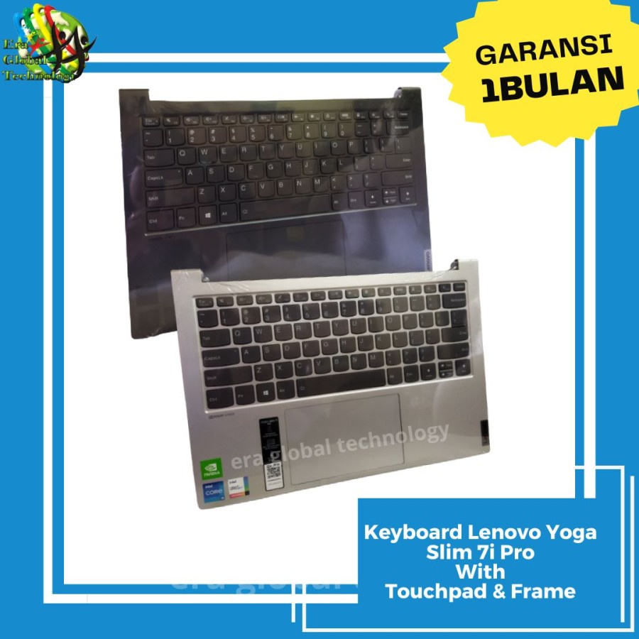 Keyboard Laptop Lenovo Yoga Slim 7i Pro With Frame