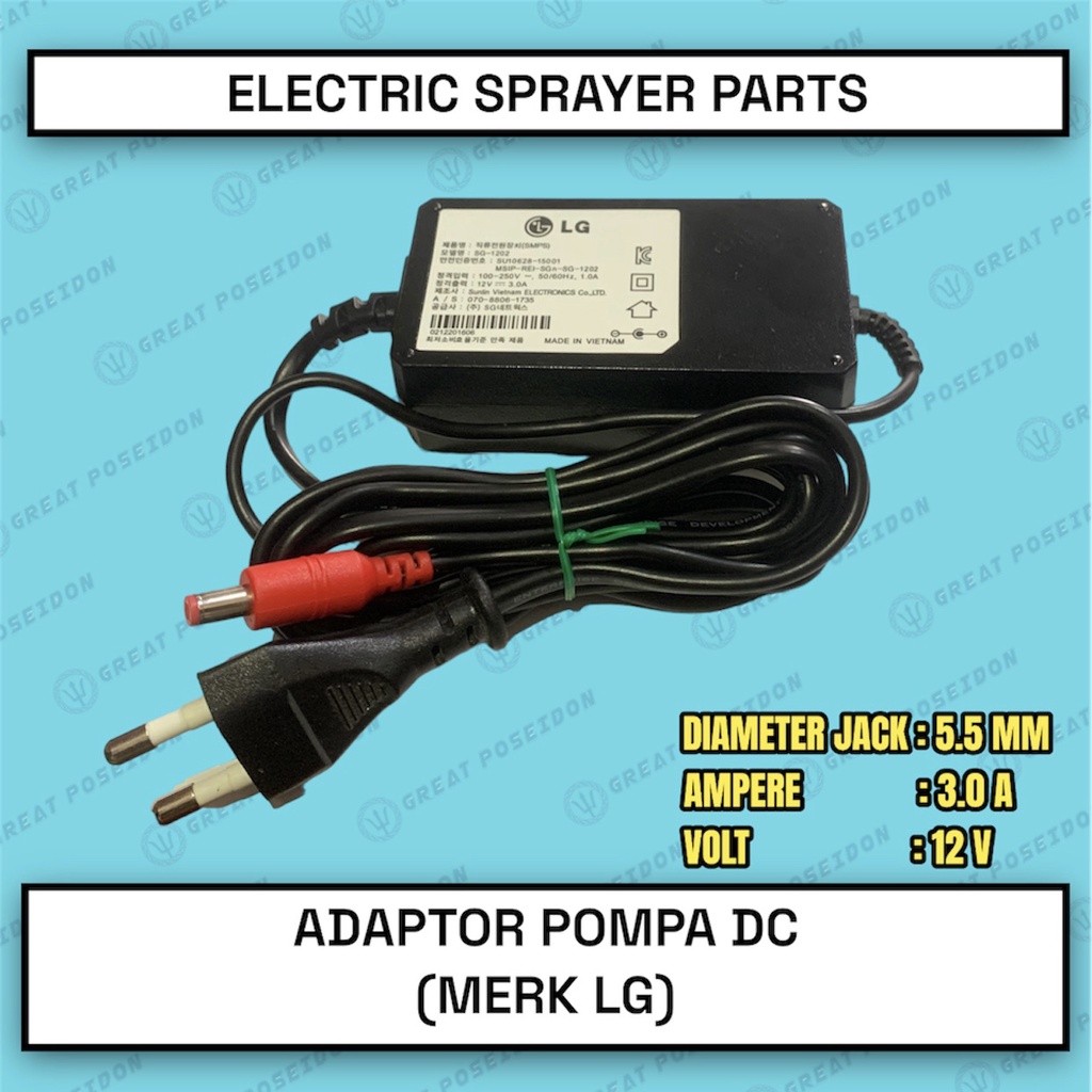 ADAPTOR SAMSUNG LG ASLI  3A 12V