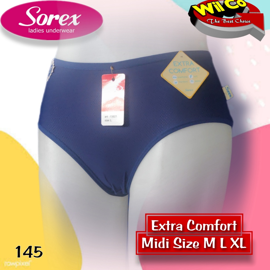 K145 CELANA DALAM WANITA SOREX,  SUPER COOL MEDIUM SIZE M - XL