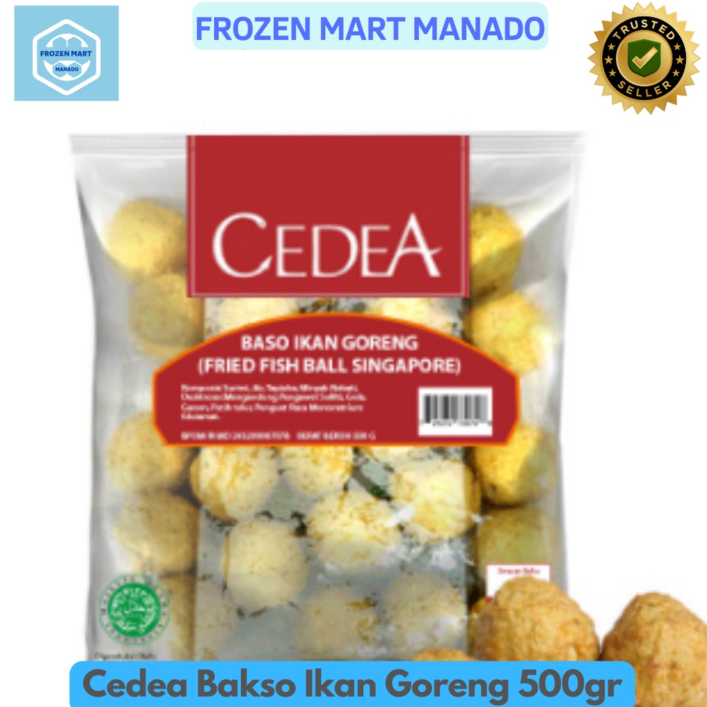 

Cedea Bakso Ikan Goreng 500gr - Frozen Mart Manado (Frozen Food Manado)