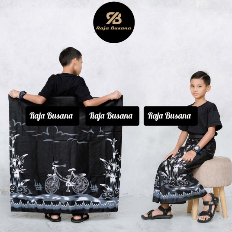 sarung anak - sarung batik anak - sarung muslim SARUNG SANTRI SARUNG MOTIF  ONTEL RAJA BUSANA / WKSTORE21