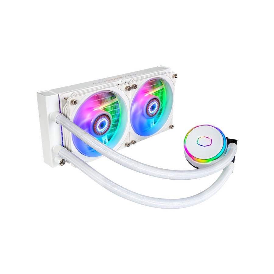 Cooler Master MASTERLIQUID PL240 FLUX WHITE ARGB AIO 240mm