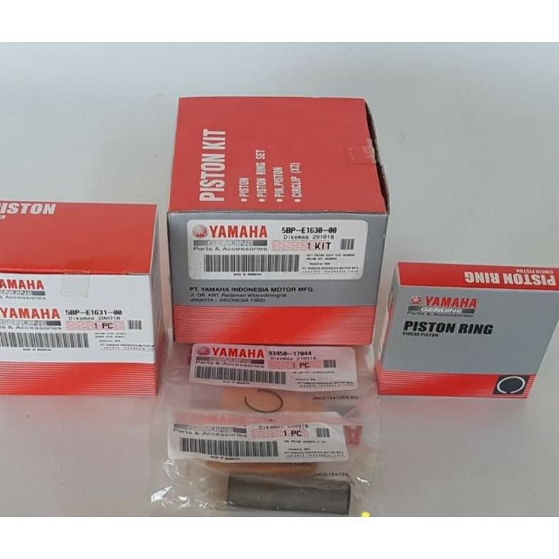 PISTON KIT SCORPIO STANDAR / (KIT) PISTON ASSY STD (SCORPIO) / 5BP-E1630-00