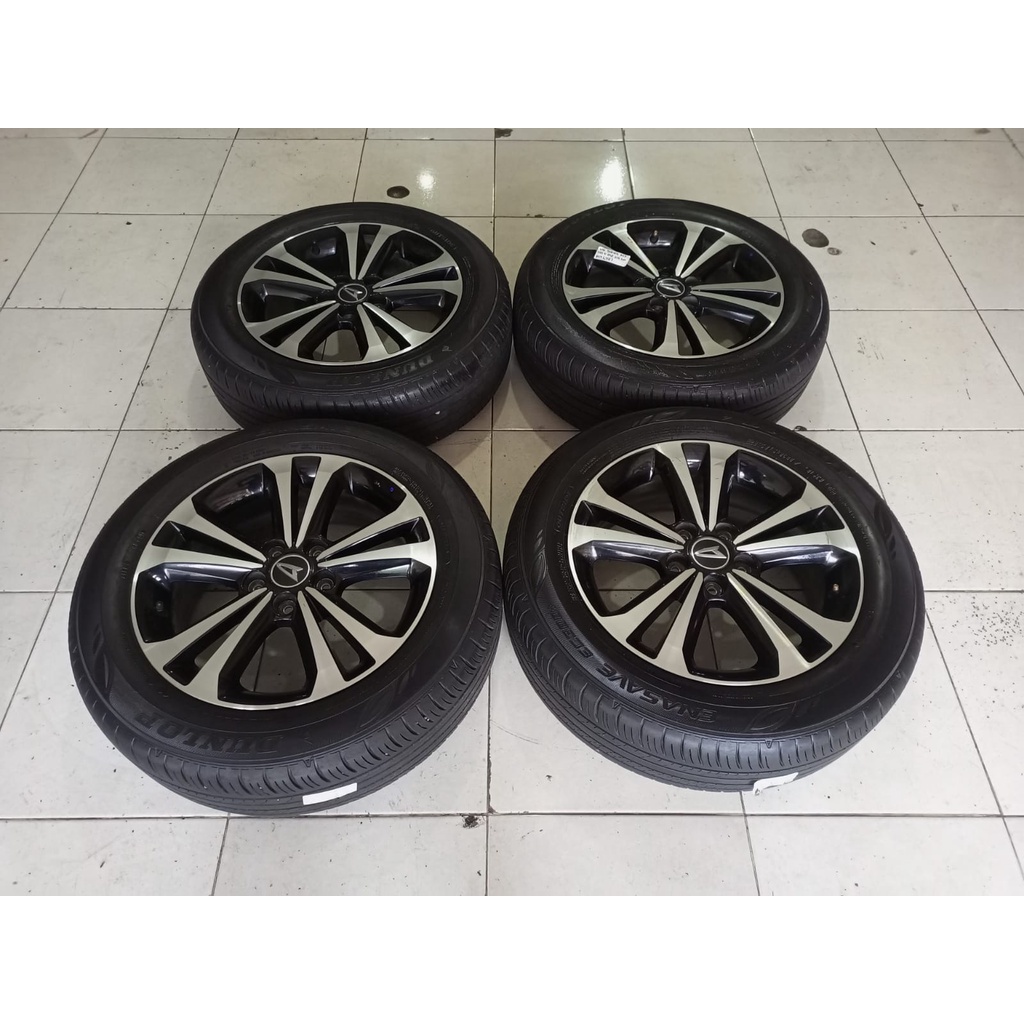 Velg Mobil Original Terios R17 &amp; Ban 215 60 R17 Dunlop