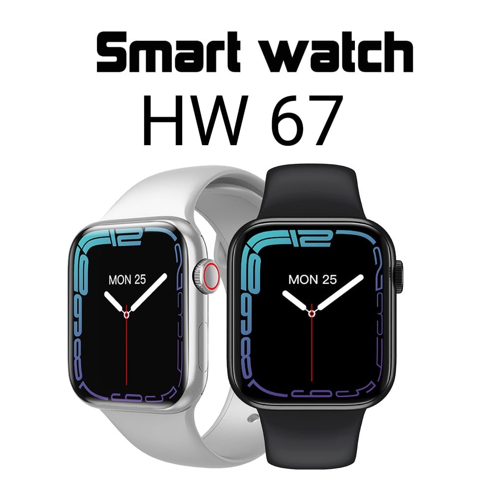 SMARTWATCH HW67 MINI APP WEARFITPRO Full Screen JAM TANGAN SMART WATCH