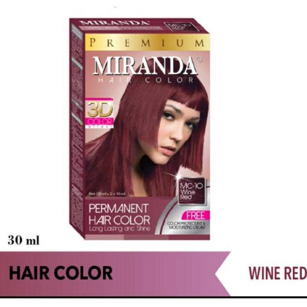 ✨MEGA ⚡ALE✨  MIRANDA HAIR COLOR WINE RED