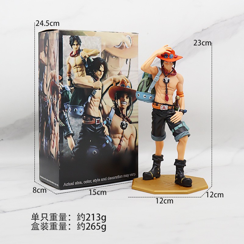 Pajangan action figure anime one piece ace