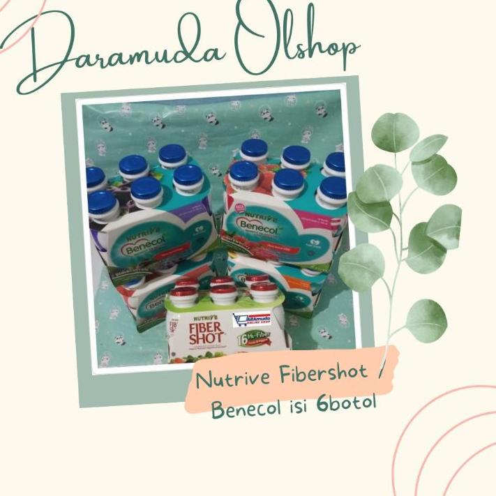 

PROMO⚡️-NUTRIVE BENECOL KOLESTROL FIBERSHOT 6 X 100 ml