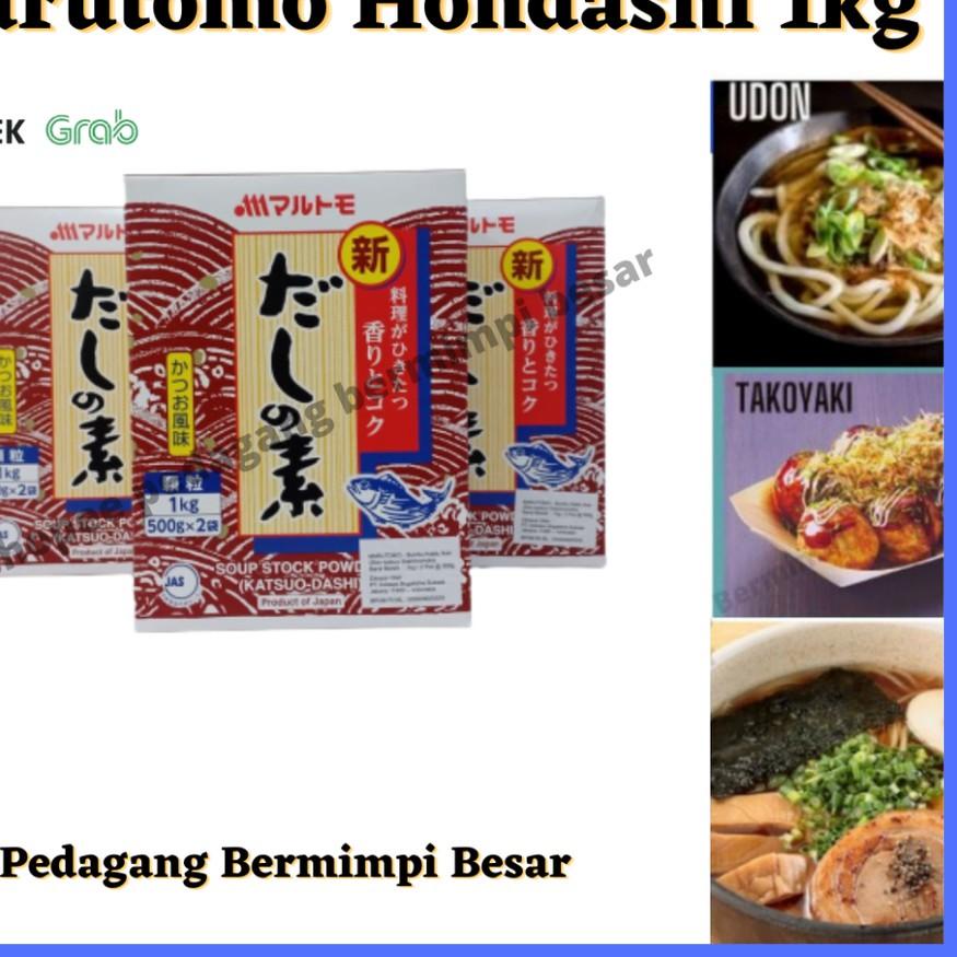 

Terbaru⭐✔️-Marutomo Hondashi 1Kg | Kaldu Ikan