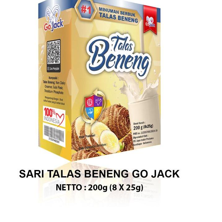 

Discount⚡️⚡️-Talas Beneng - Minuman Serbuk Instan Sari Talas Beneng Go Jack 200gr