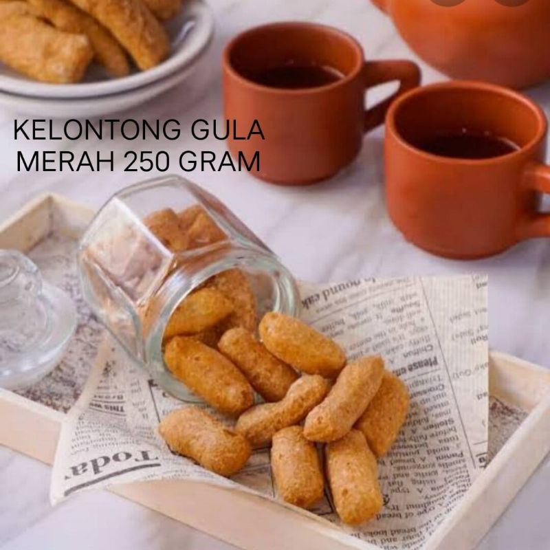 

KELONTONG GULA MERAH 250 GRAM /KELONTONG MANIS