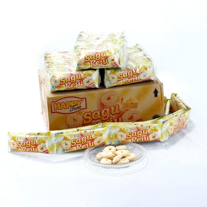 

Happy Time Sagu Keju Isi 20 Pcs